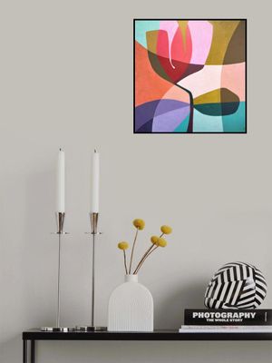 Vibrant Abstract Flower