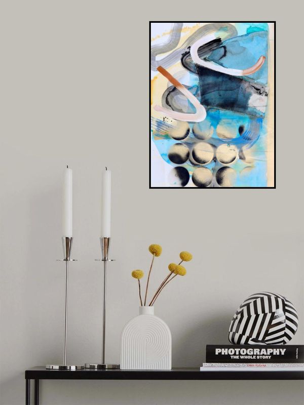 Blue Abstract Circles