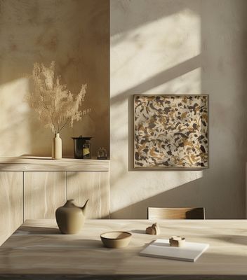 Earthy Abstract Strokes