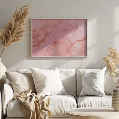 Soft Blush Marble