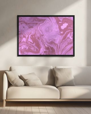Pink Marble Swirls