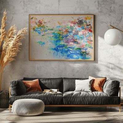 Vibrant Abstract Drips