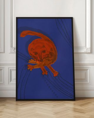 Playful Orange Cat