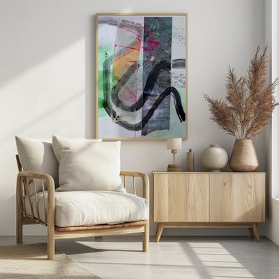 Vibrant Abstract Strokes