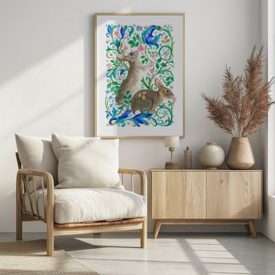 Briar Rose and Bunnies