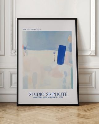 Soft Blue Abstract