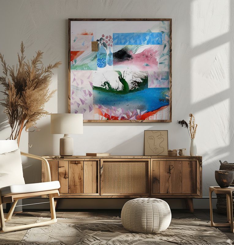 Vibrant Abstract Botanicals