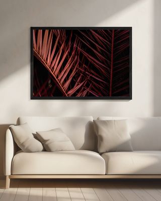 Tropical Magenta Fronds