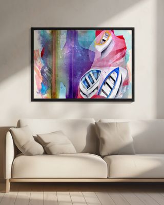 Vibrant Watercolor Boats