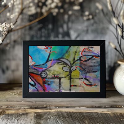 Vibrant Abstract Plant