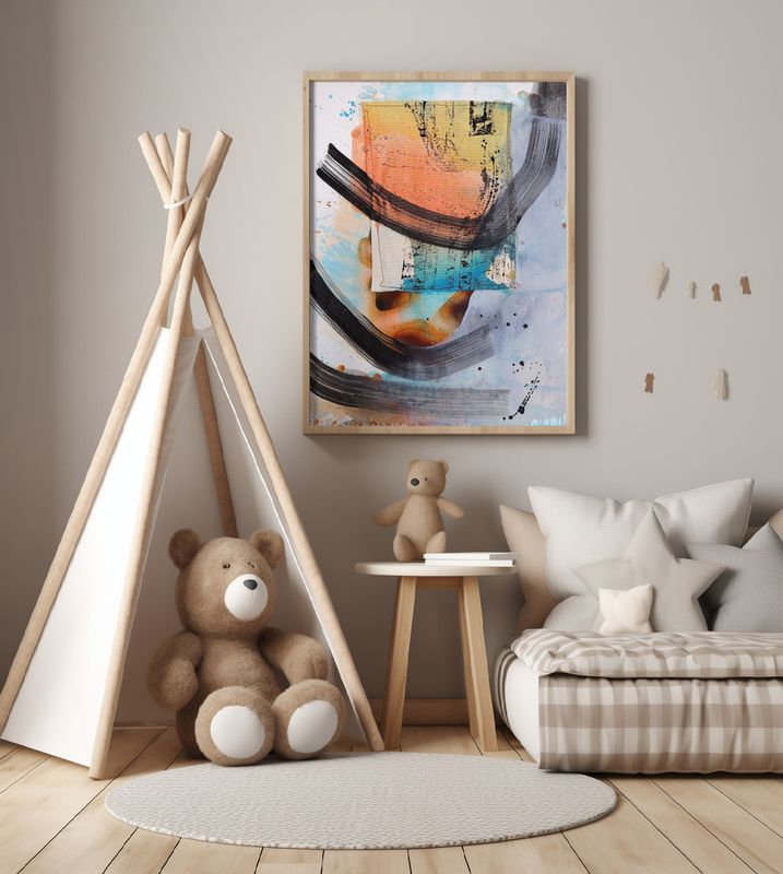 Vibrant Abstract Strokes