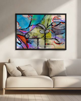 Vibrant Abstract Plant