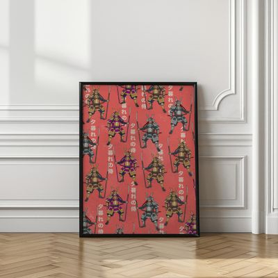 Samurai Warrior Pattern