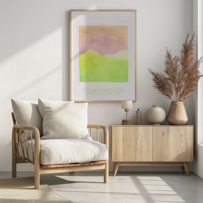 Soft Pastel Landscape