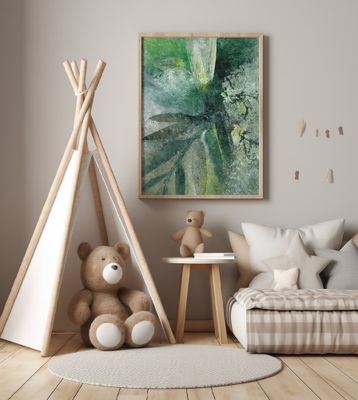 Verdant Nature Abstract