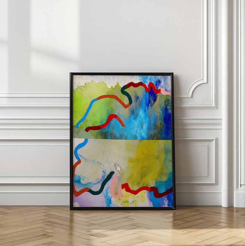 Vibrant Abstract Flows