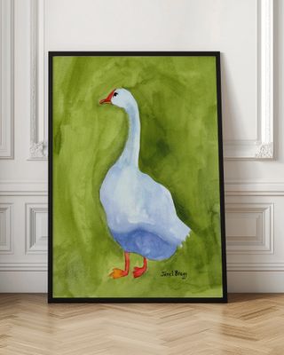 Elegant White Goose