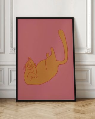Playful Orange Cat
