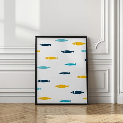 Playful Ocean Fish Pattern