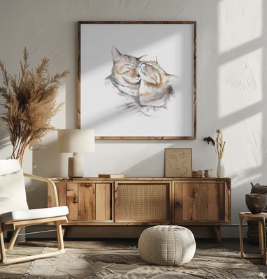 Sweetly Sleeping Cats