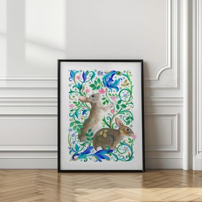 Briar Rose and Bunnies