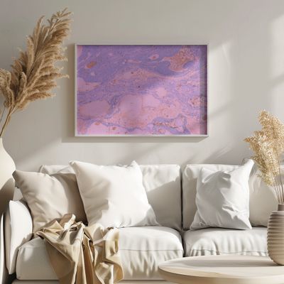 Fluid Pink Purple Abstract