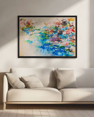 Vibrant Abstract Drips