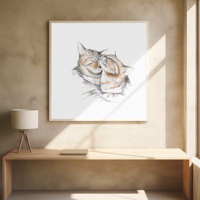 Sweetly Sleeping Cats