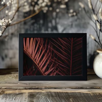 Tropical Magenta Fronds