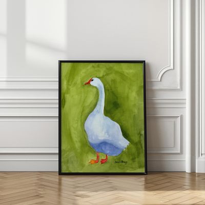 Elegant White Goose