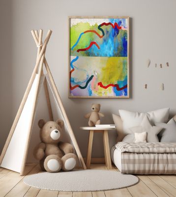 Vibrant Abstract Flows
