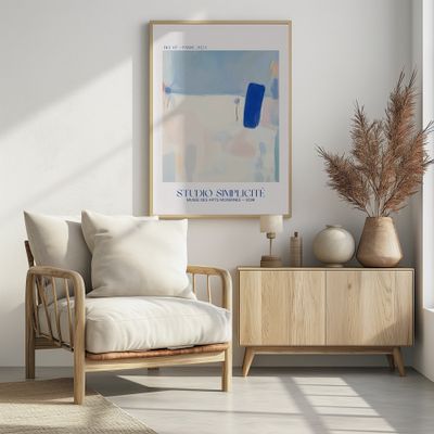 Soft Blue Abstract