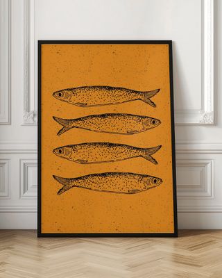 Four Rustic Sardines