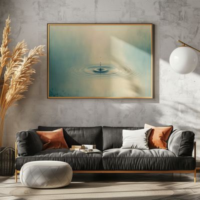 Peaceful Water Ripples
