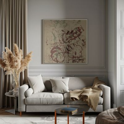 Earthy Floral Abstract