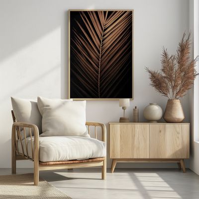Golden Palm Frond