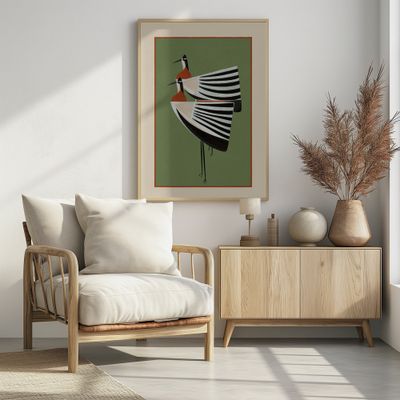 Elegant Stacked Birds