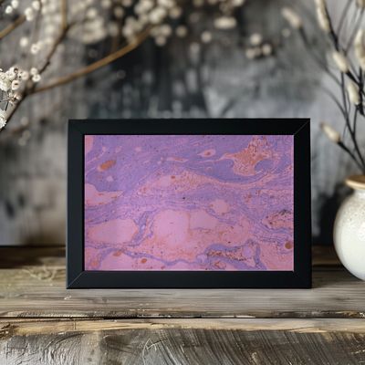 Fluid Pink Purple Abstract