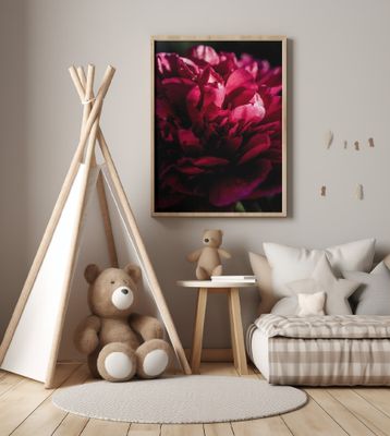 Dramatic Red Peony