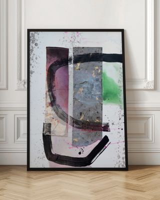 Textured Abstract Collage