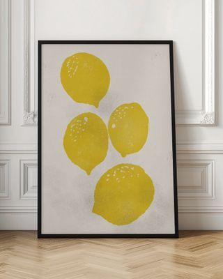 Vibrant Yellow Lemons