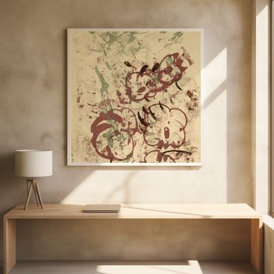 Earthy Floral Abstract
