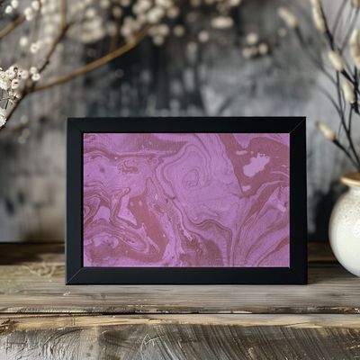 Pink Marble Swirls