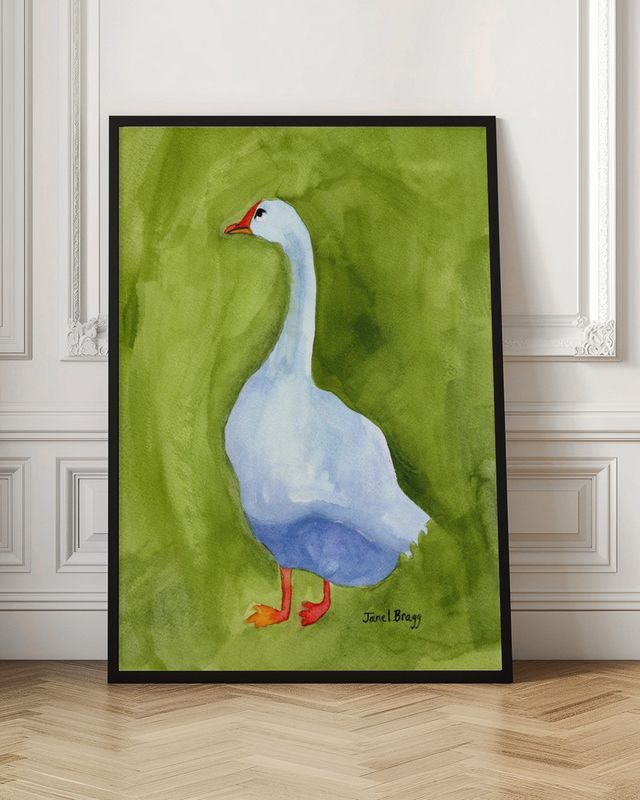 Elegant White Goose