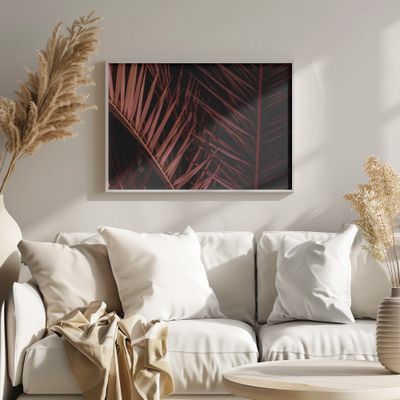 Tropical Magenta Fronds