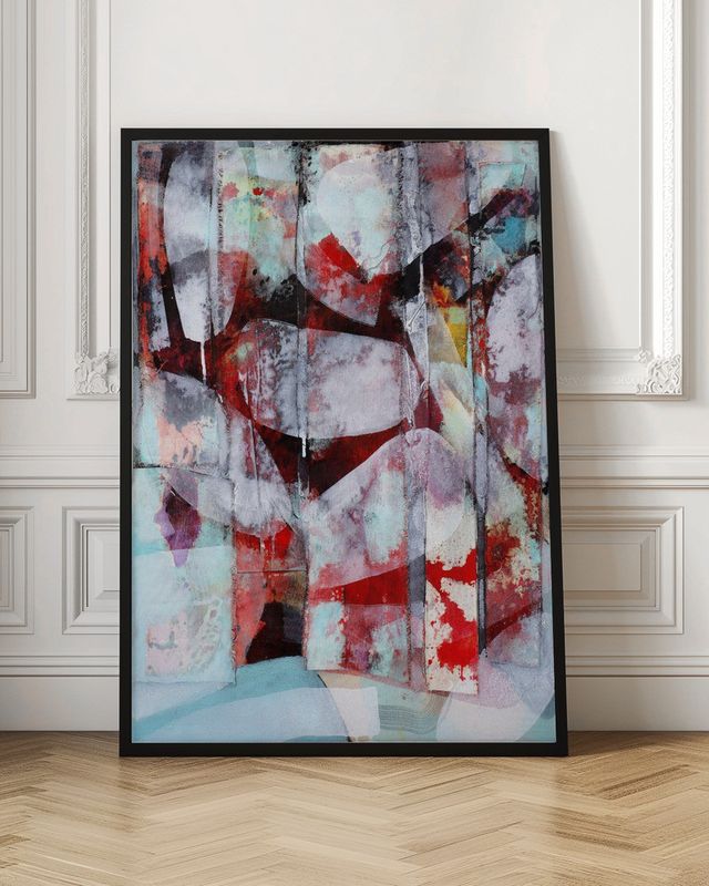 Vibrant Abstract Layers