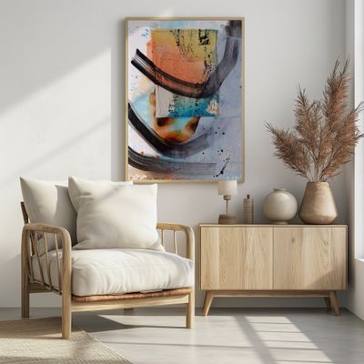 Vibrant Abstract Strokes