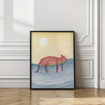 Dreamy Leopard Float