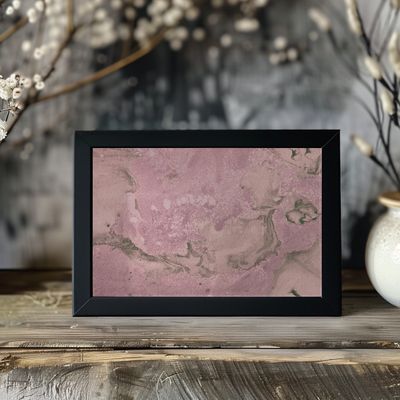 Soft Pink Marble Flow