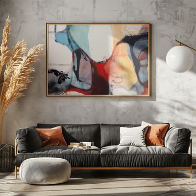 Dynamic Organic Abstract